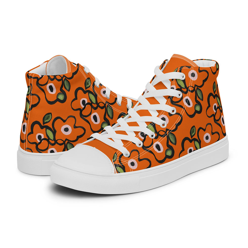 Thumbnail: Men's Mango Tango Tangles  High Tops