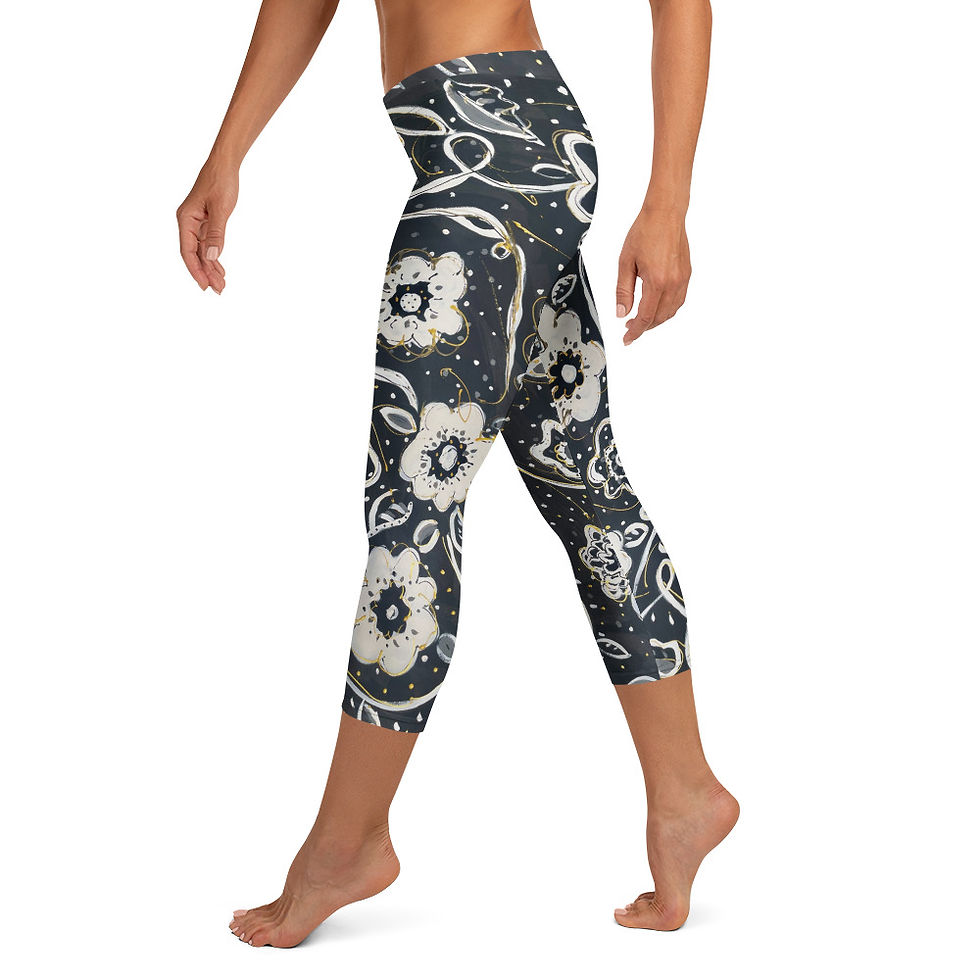 Thumbnail: Ivory & Ebony Capri Leggings