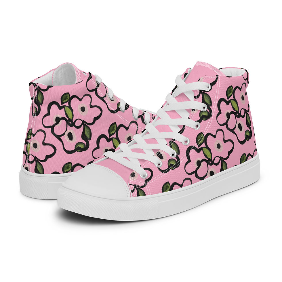 Thumbnail: Cotton Candy Tangles Women’s High Tops