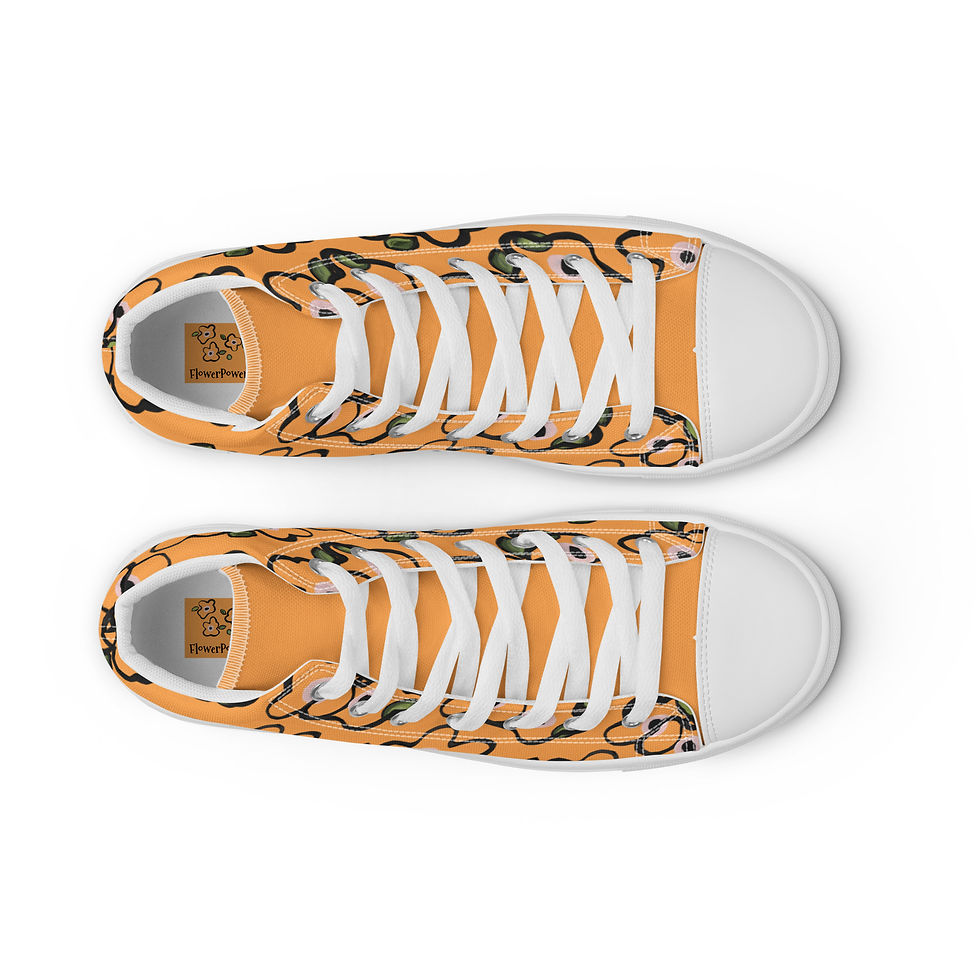 Thumbnail: Texas Rose Tangles Women’s High Tops
