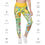 Thumbnail: Flower Power ReCycled-Poly Yoga Leggings w/Pockets