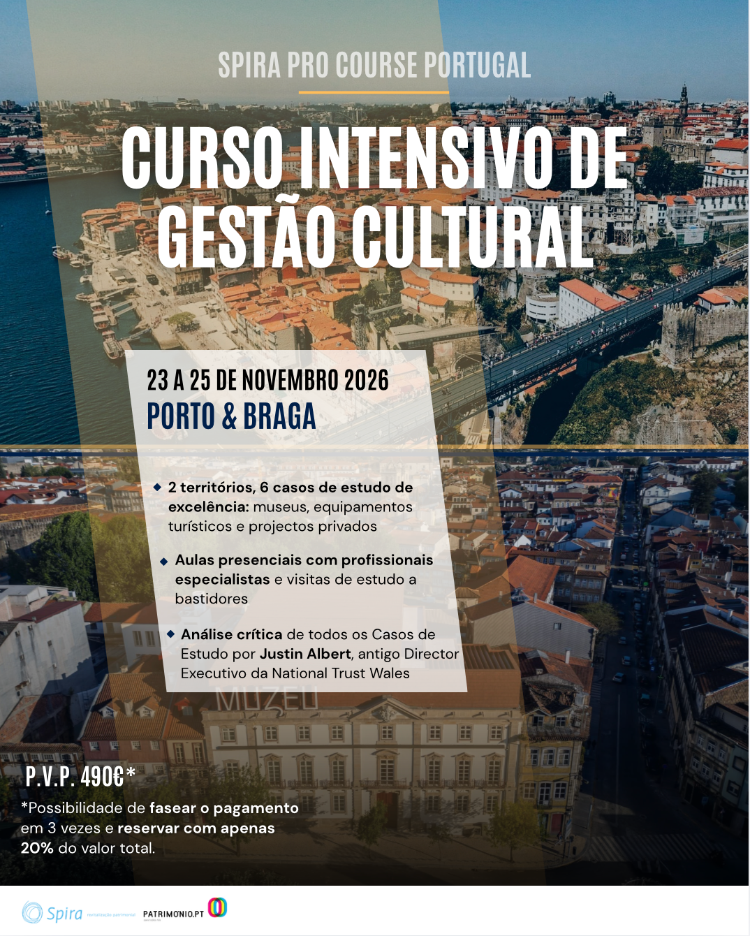 Curso Intensivo de Gestão Cultural | Spira Pro Course Portugal