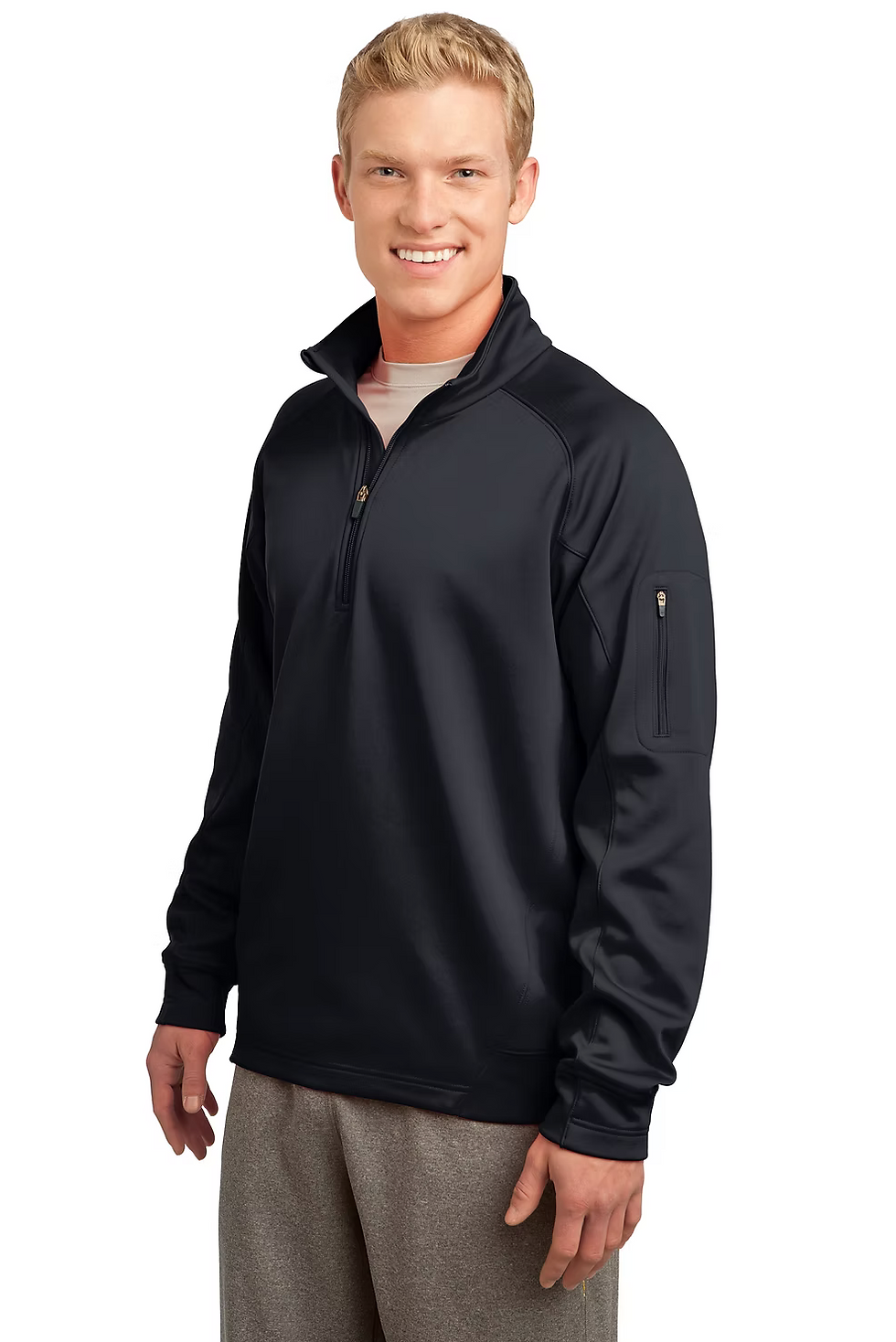 Thumbnail: Sport-Tek® Tech Fleece 1/4-Zip Pullover [LF]