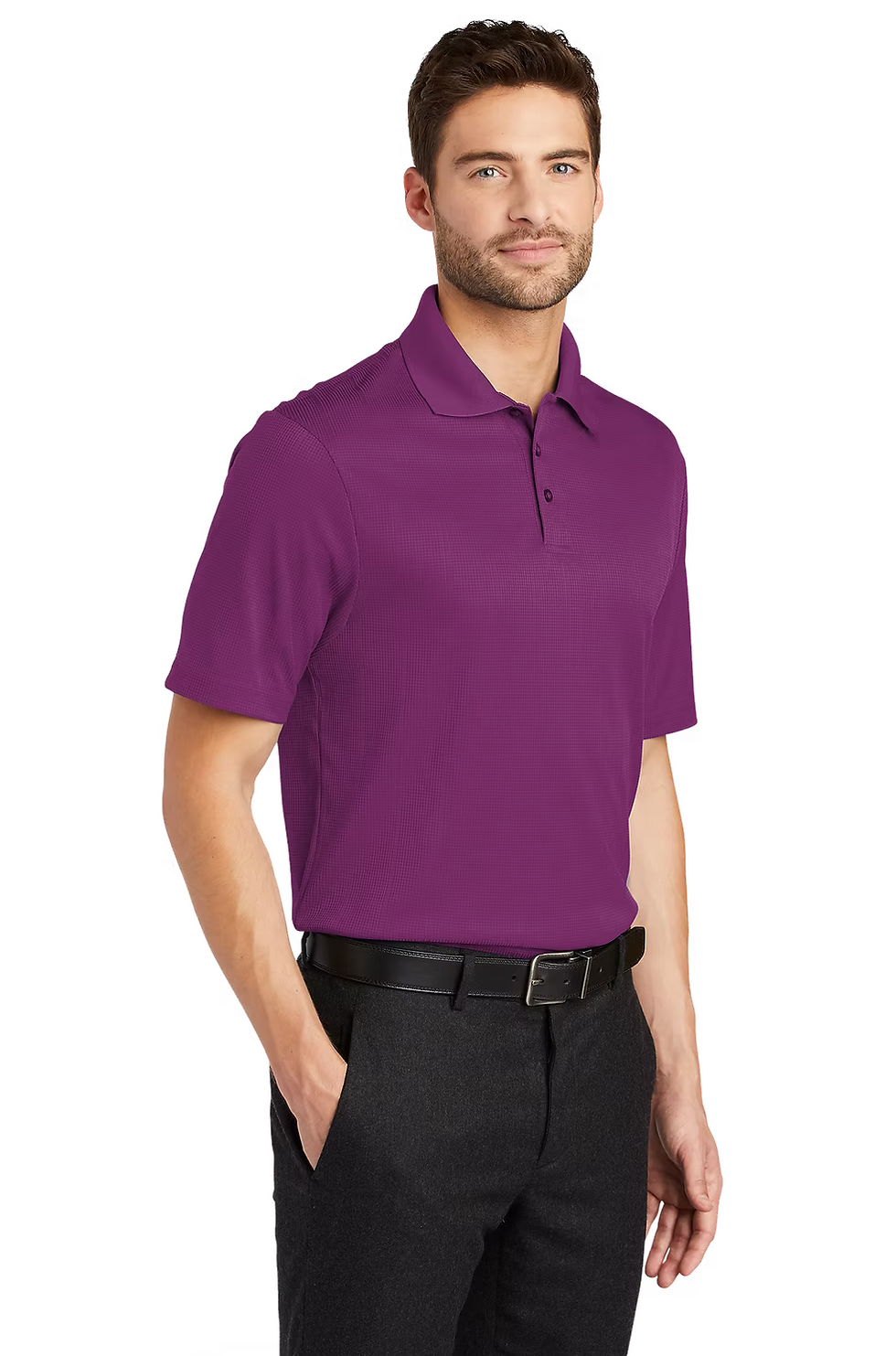 Thumbnail: Port Authority® Performance Fine Jacquard Polo [LF]