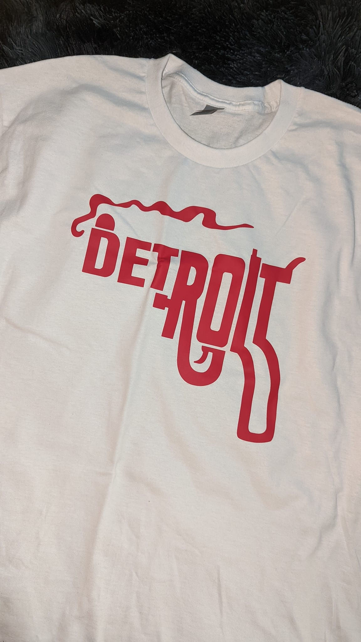 Detroit smoking gun t shirt