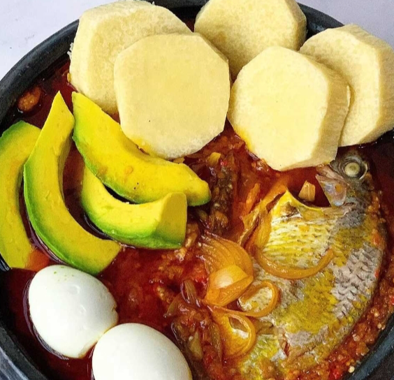 Arranged Food and Objects