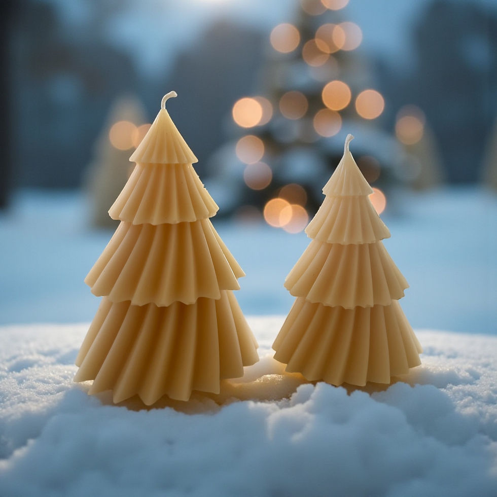 Christmas Spike Tree Candle