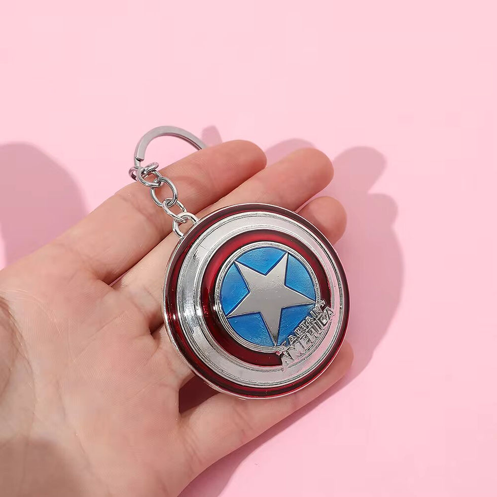 Miniature : Porte-clés bouclier Captain America - Avengers