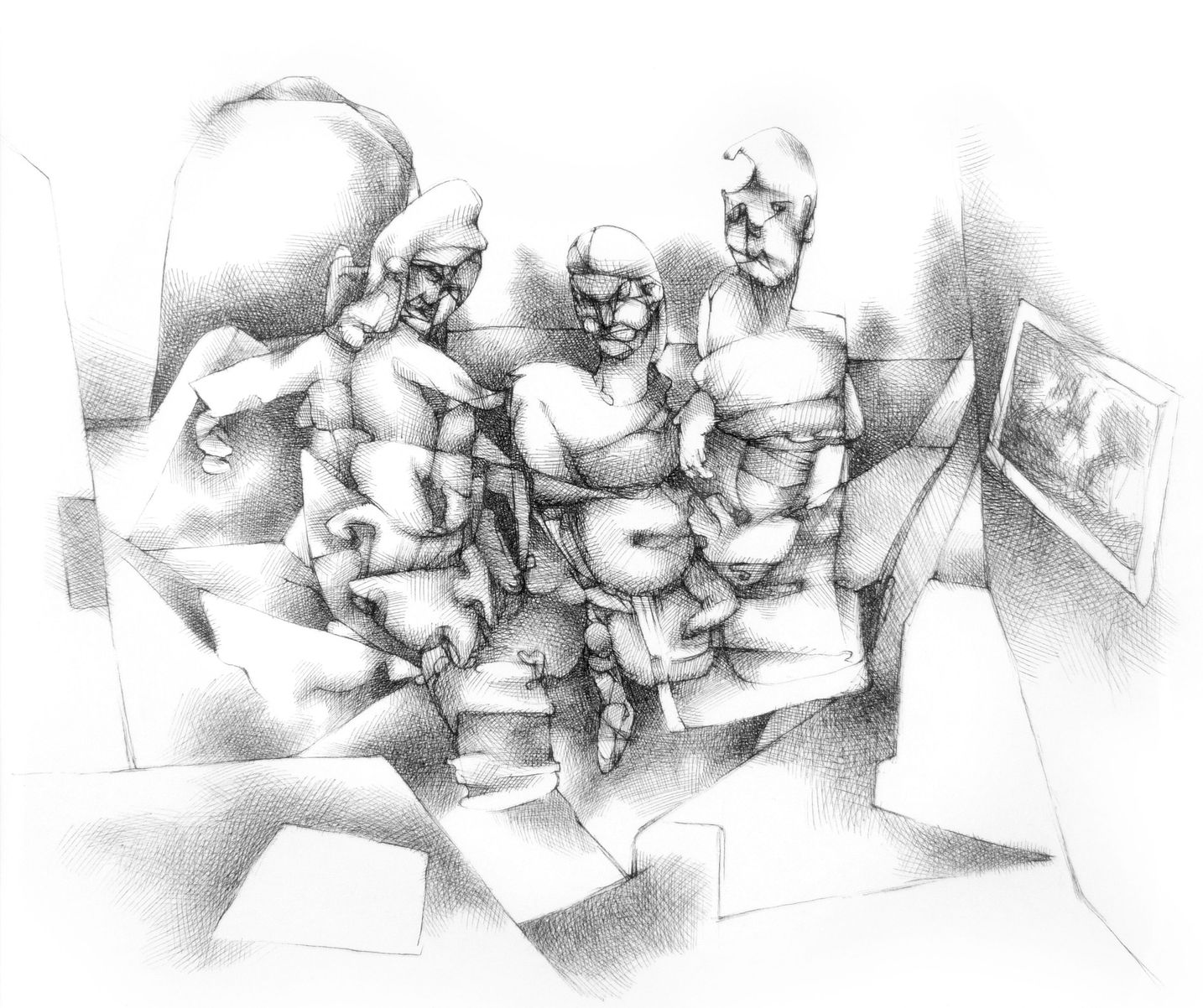 Studio Trio 1992 Anthony D. Sinner