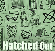 father • daughter • oil & water, gallery, hatched out, Anthony D. Sinner and Phoebe W. Sinner