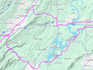 Jan 15th: Happy New Year - New Alabama Ride!