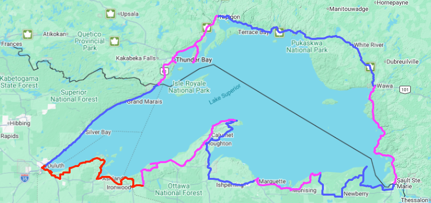 Jun 22nd: Lake Superior Circle Tour