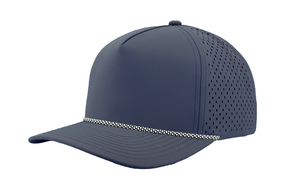 Navy with White Rope