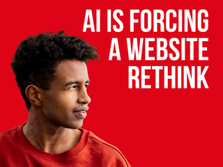 How AI Is Forcing a Website Rethink 