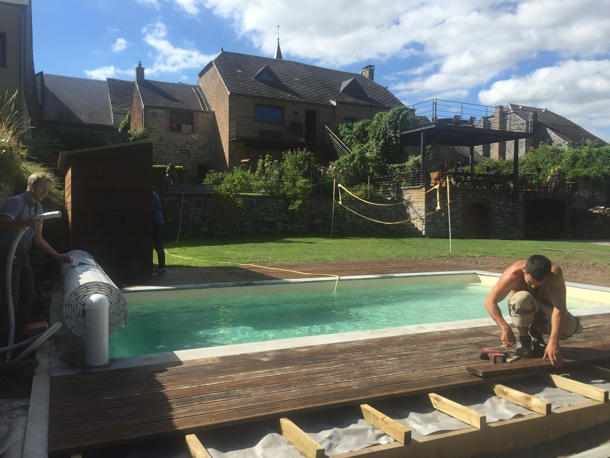 La piscine partagée