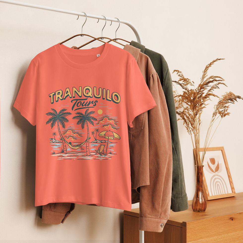 Thumbnail: Women’s organic ribbed neck t-shirt