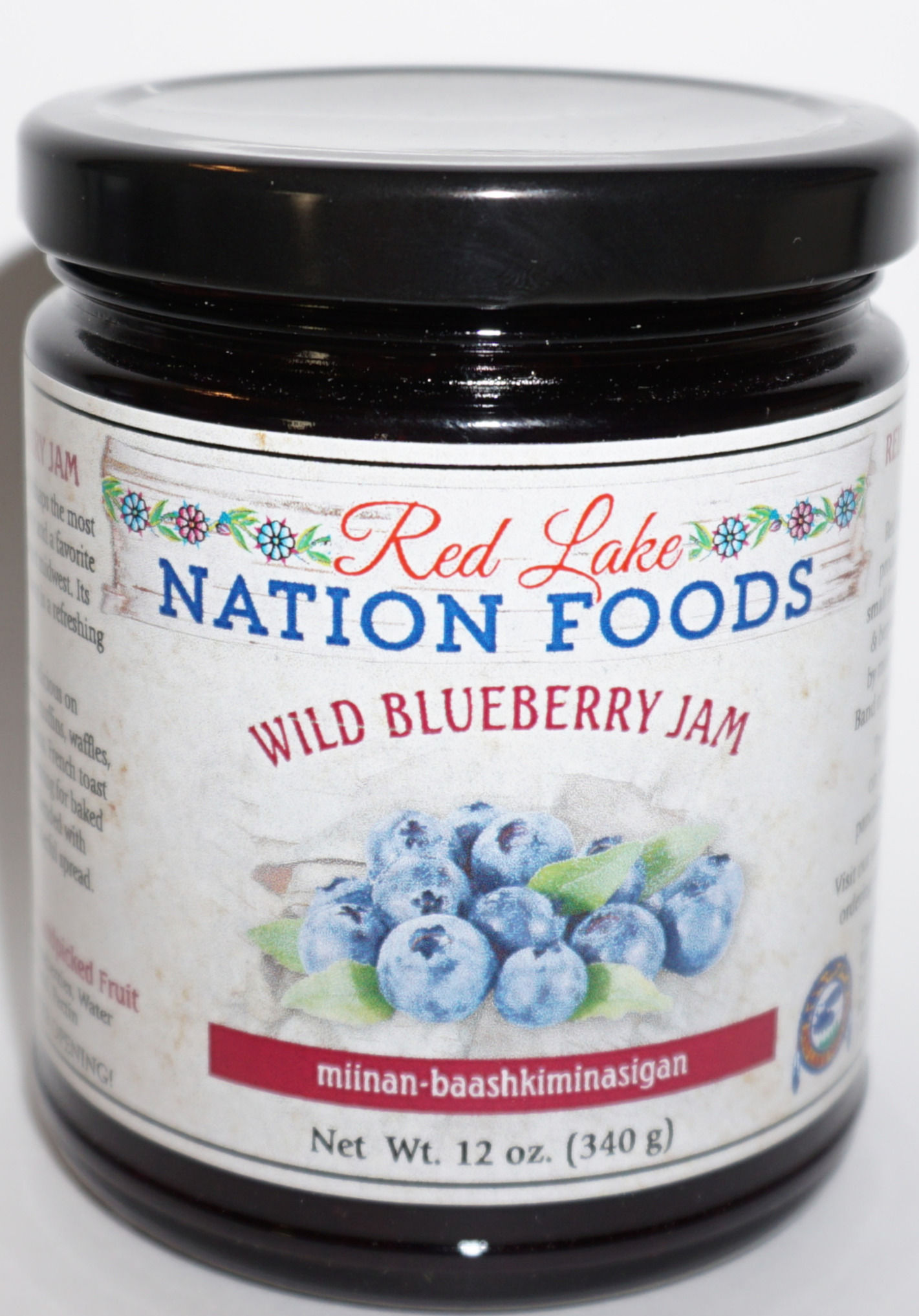 Wild Blueberry Jam Red Lake Nation Foods