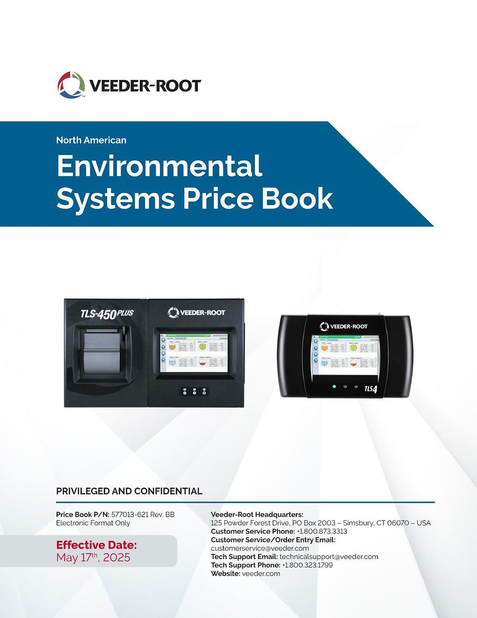 Gilbarco Veeder Root Environmental Systems Price Catalog