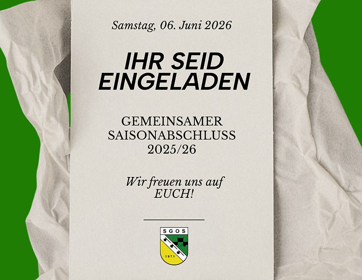 Gemeinsamer Saisonabschluss 2025/26