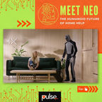 Meet Neo, your humanoid home Butler!⁠