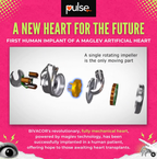 BiVACOR's fully mechanical heart, utilizing technology similar to that of high-speed rail systems