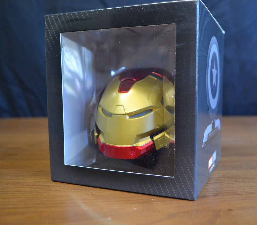 Miniature : MARVEL – Réplique miniature du casque d’Iron Man – Objet de collection