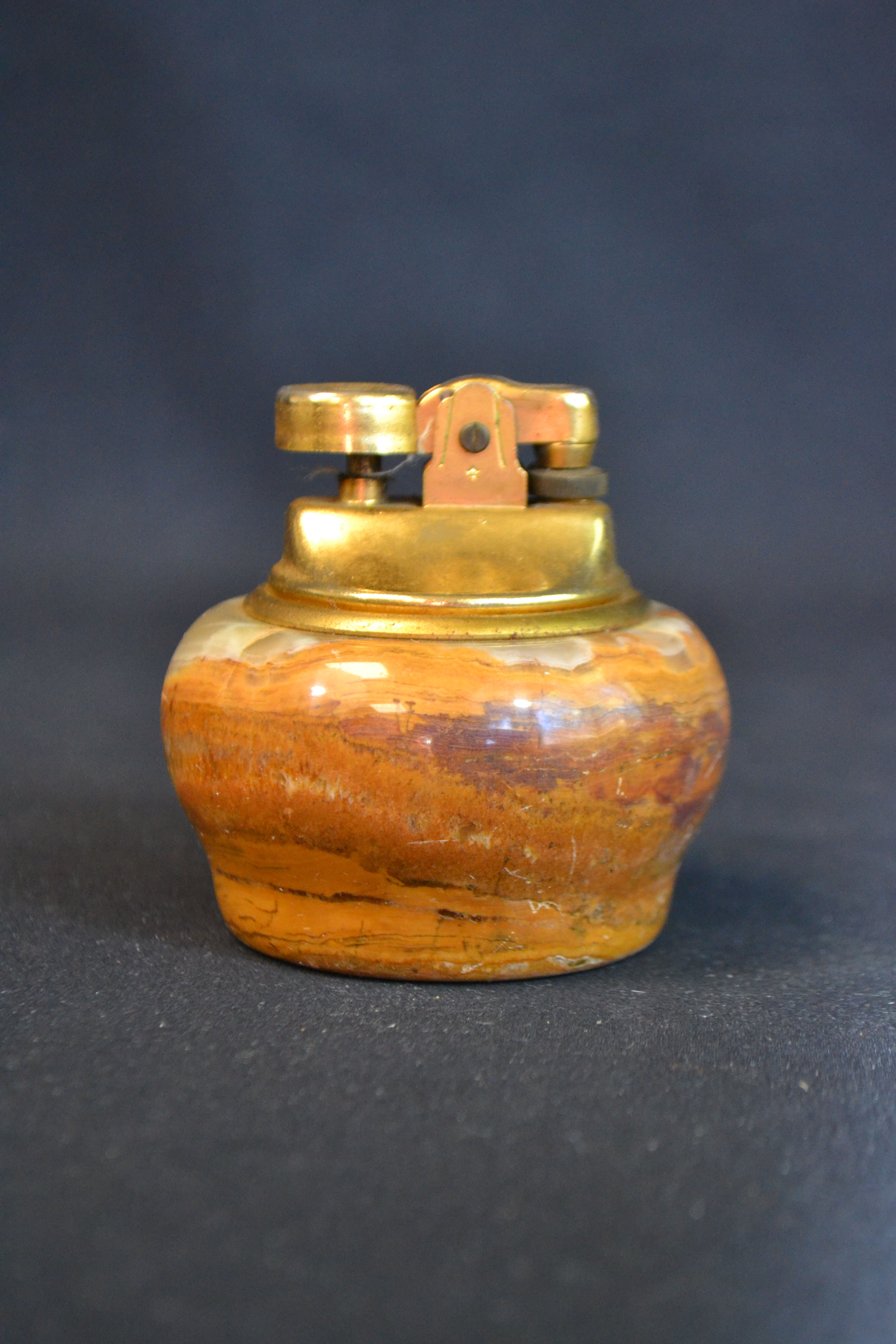 Briquet de table vintage Onyx années 70'