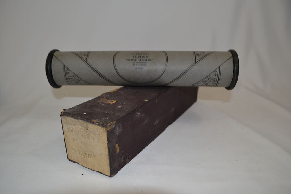 Miniature : Lot de 5 rouleaux de piano mécanique