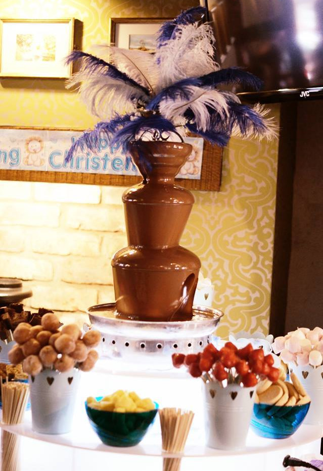 Chocolate Fountain Displays Chocolate Falls