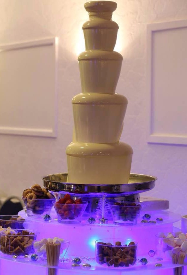 Chocolate Fountain Displays Chocolate Falls
