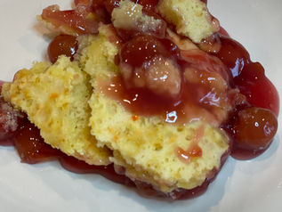 EASY CHERRY COBBLER