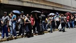 VENEZUELANS CRY AT THE SIGHT OF FOOD