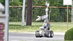 ROBOT KILLS DALLAS SNIPER