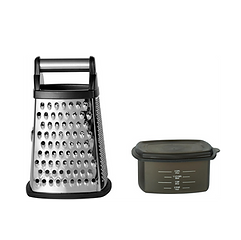 KitchenAid Gourmet 4-Sided Stainless Steel Box Grater for Fine