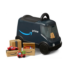 Amazon Delivery Van Ride On Toy for Kids
