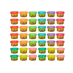 Play Doh Bulk Handout 42-Pack of 1-Ounce Modeling Compound Cans
