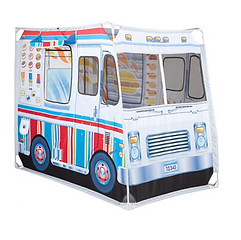 Melissa & Doug Fabric Double-Sided Food Truck Play Tent