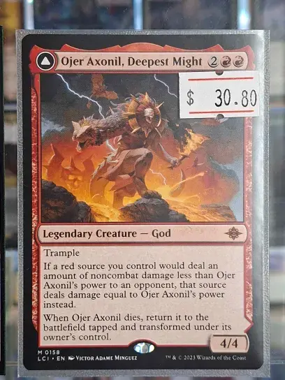 Ojer Axonil, Deepest Might