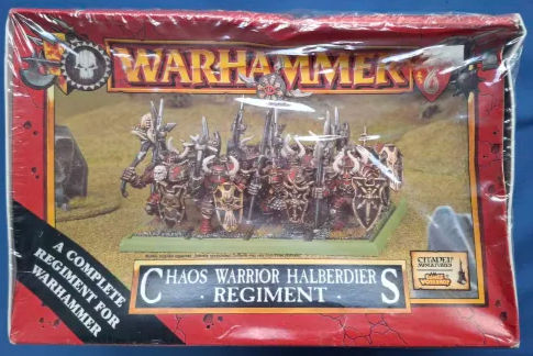 Chaos Warrior Halberdiers Regiment