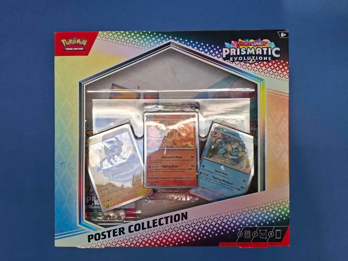 Pokemon Prismatic Evolutions Poster Collection