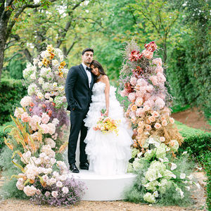 Mariage de mode romantique en Provence - Château de la Gaude