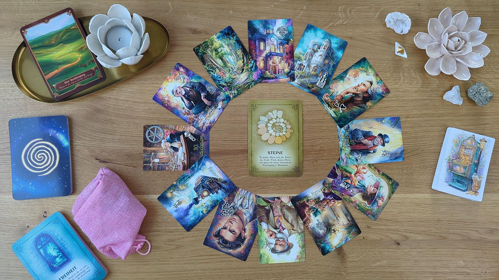 Bild der Kartenlegung