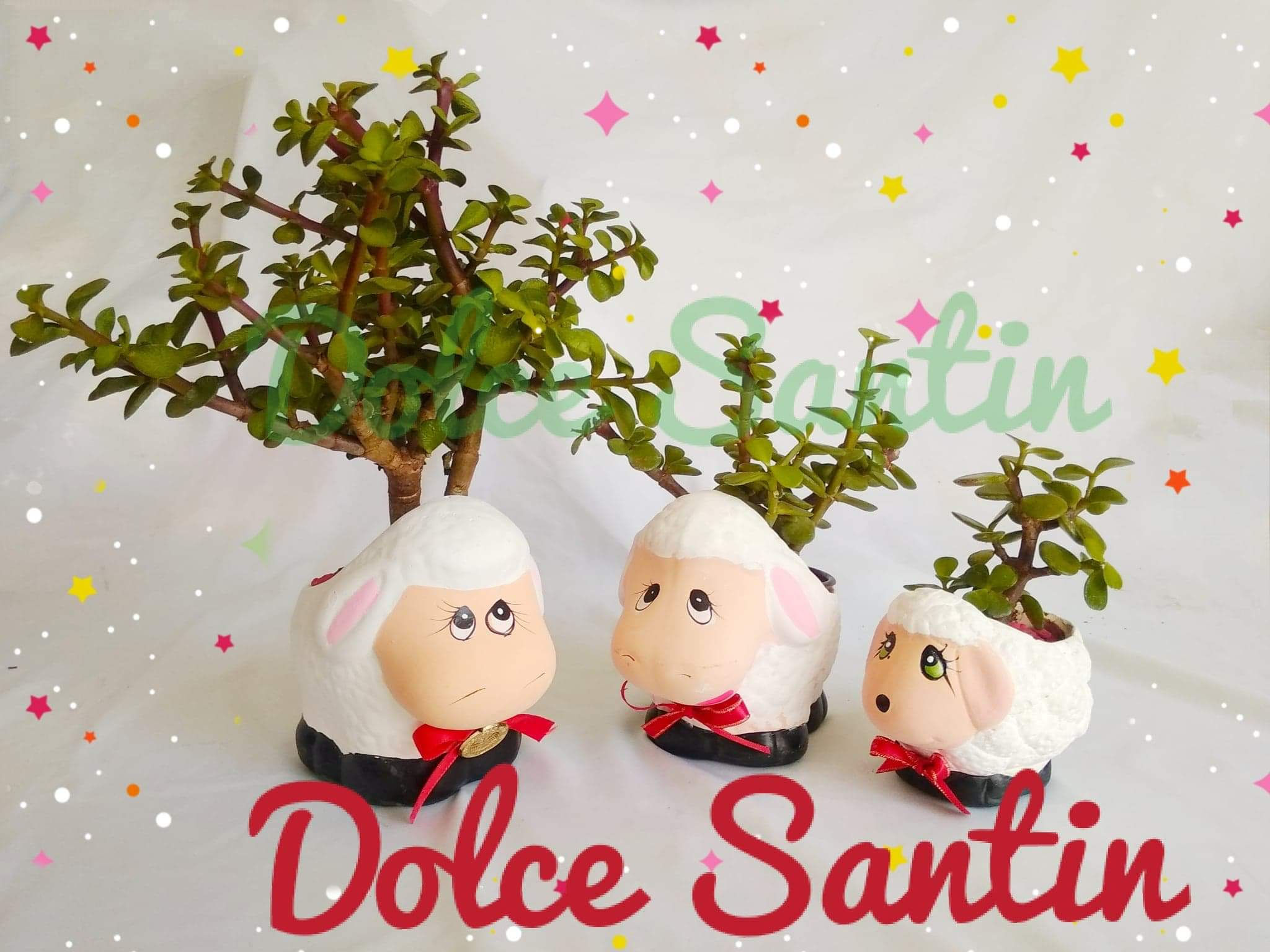 Hermosos borregos de la abundancia