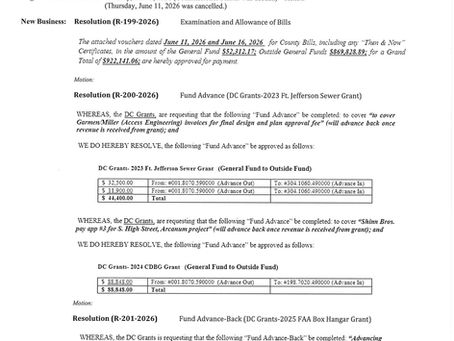 Session Agenda-Tuesday, June 16, 2026 
