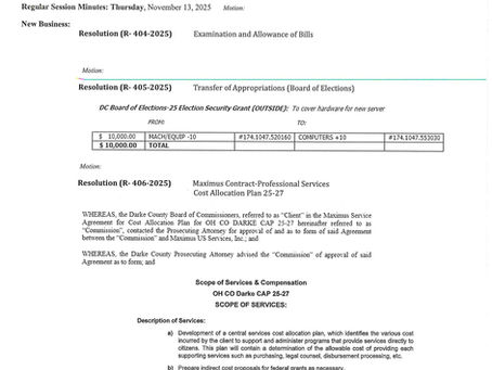 Session Agenda-Tuesday, November 18, 2025