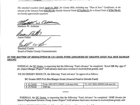 Session Minutes - Tuesday, April 14, 2026
