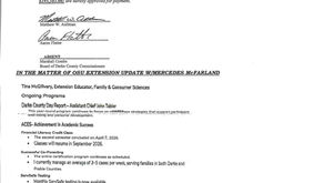 Session Minutes-Tuesday, July 7, 2026 
