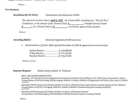 Session Agenda - Thursday, April 6, 2023 (SUBJECT TO CHANGE)