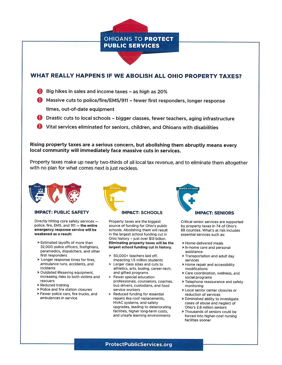 What REALLY Happens If We Abolish All Ohio Property Taxes?