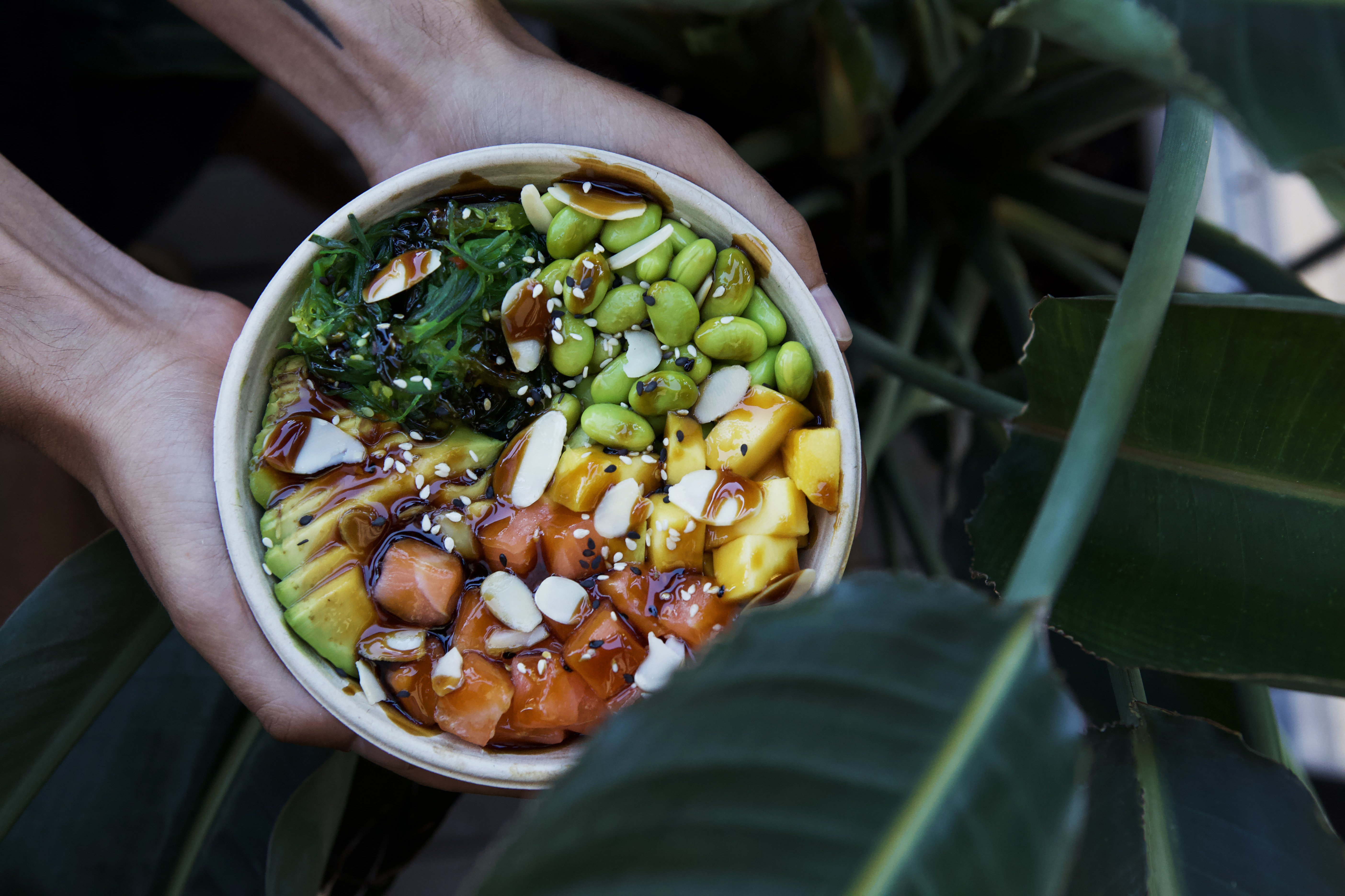 Arranged Food and Objects